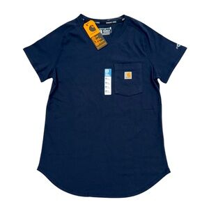 CARHARTT Force Relaxed Fit Midweight Pocket Short Sleeve T-Shirt UPF 25 NWT XS